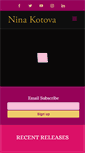 Mobile Screenshot of ninakotova.com